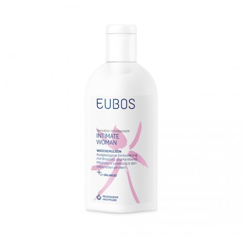 Eubos Intimate Woman Washing Emulsion Υγρό Καθαρισμού Ευαίσθητης Περιοχής, 200ml
